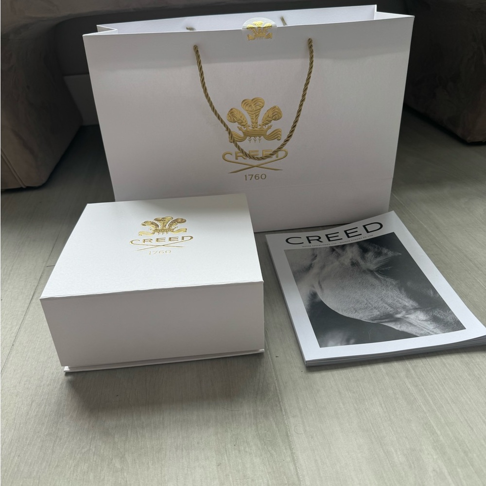 Authentic Creed Bag, Box & Catalog Gift Set